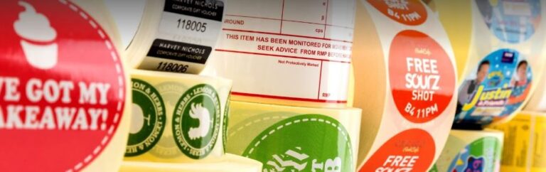 AA Labels Printed Roll Labels
